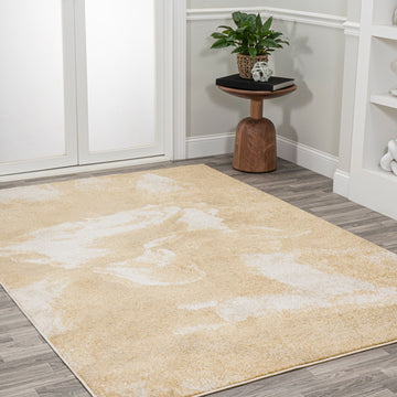 Petalo Abstract Two-tone Modern Area Rug